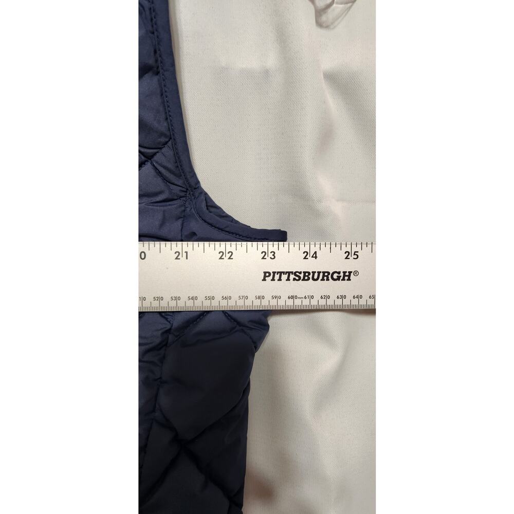 MIZZEN+MAIN Belmont Quilted Vest Men's Size XL Navy Solid NWT - Picture 3 of 12